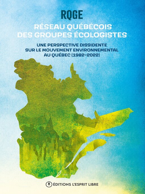 Title details for Réseau québécois des groupes écologistes by PIERRE-LUC BARIL - Available